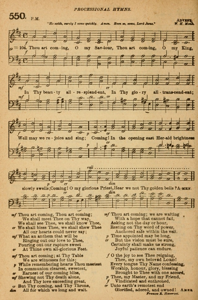 The Church Hymnal with Canticles page 493