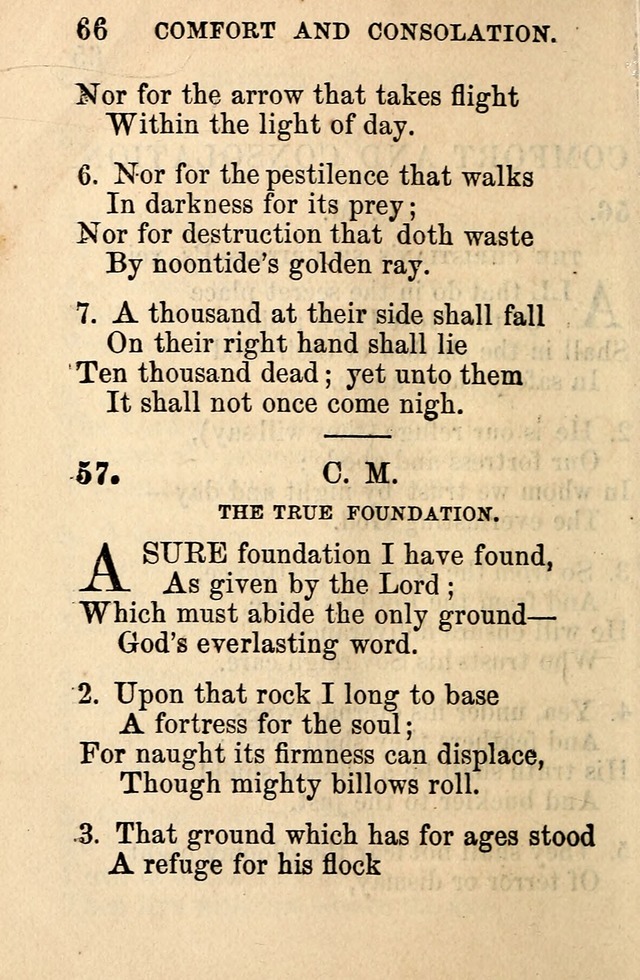 A Collection of Hymns: designed for the use of the Church of Christ page 66