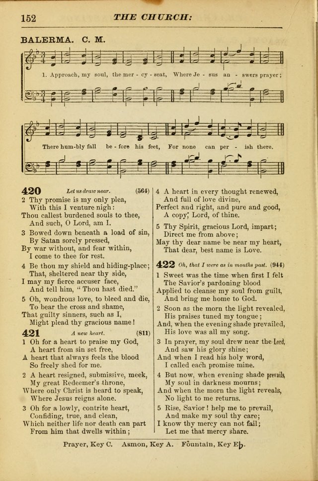 The Christian Hymnal: a choice collection of hymns and tunes for congregational and social worship page 152