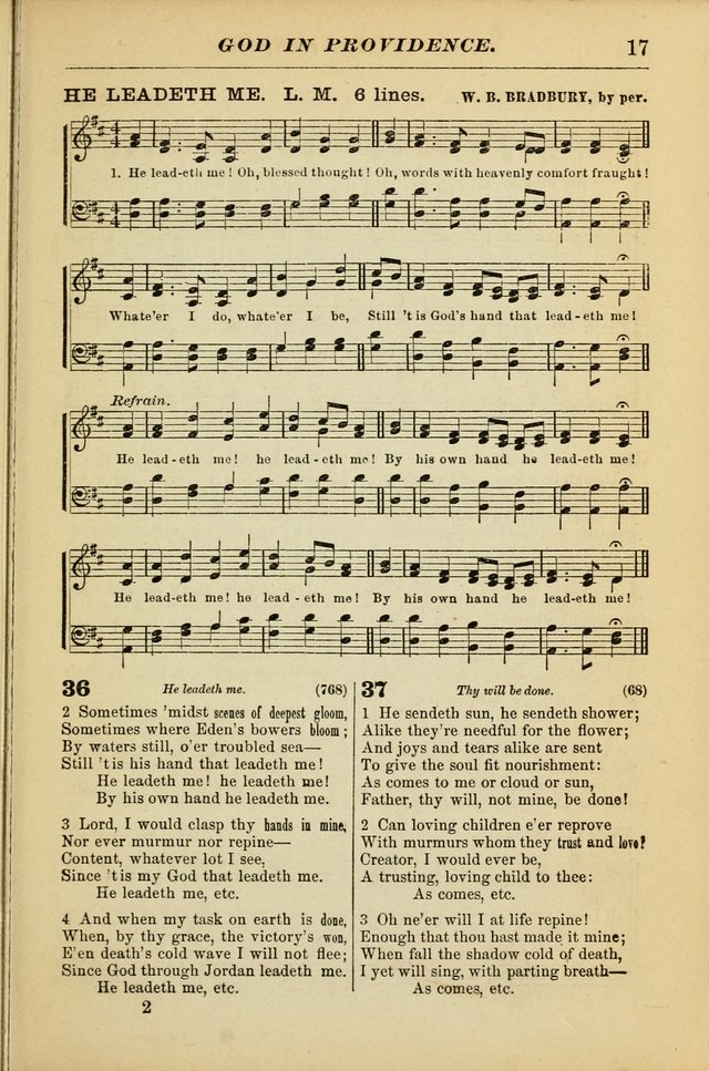 The Christian Hymnal: a choice collection of hymns and tunes for congregational and social worship page 17