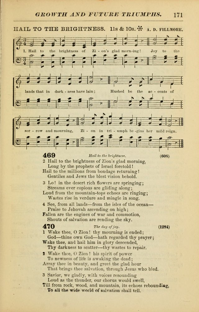 The Christian Hymnal: a choice collection of hymns and tunes for congregational and social worship page 171