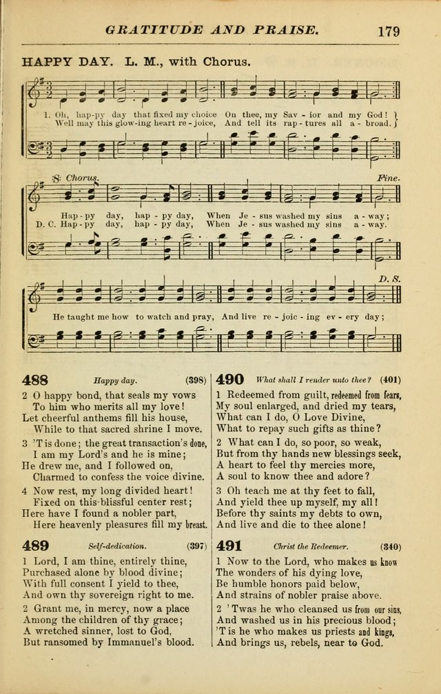 The Christian Hymnal: a choice collection of hymns and tunes for congregational and social worship page 179