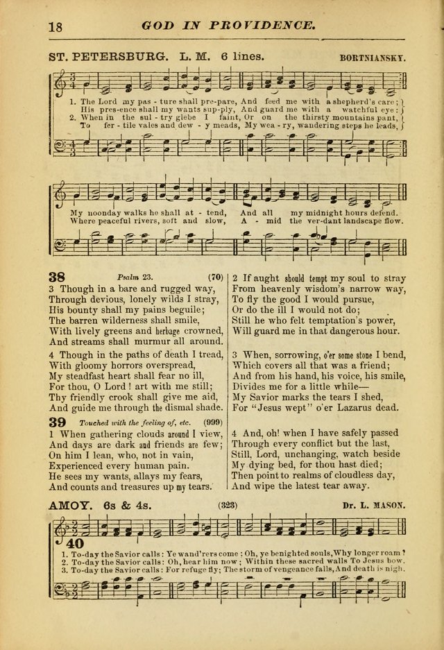 The Christian Hymnal: a choice collection of hymns and tunes for congregational and social worship page 18