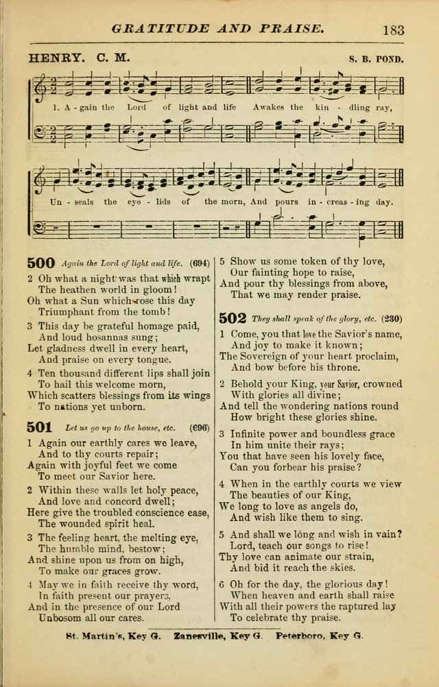 The Christian Hymnal: a choice collection of hymns and tunes for congregational and social worship page 183