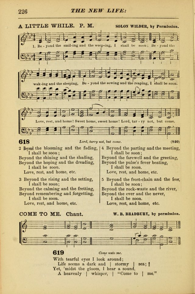 The Christian Hymnal: a choice collection of hymns and tunes for congregational and social worship page 226