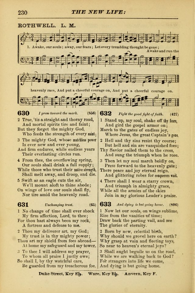 The Christian Hymnal: a choice collection of hymns and tunes for congregational and social worship page 230