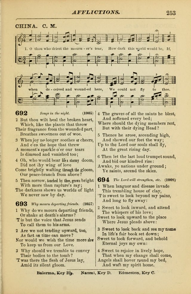 The Christian Hymnal: a choice collection of hymns and tunes for congregational and social worship page 253