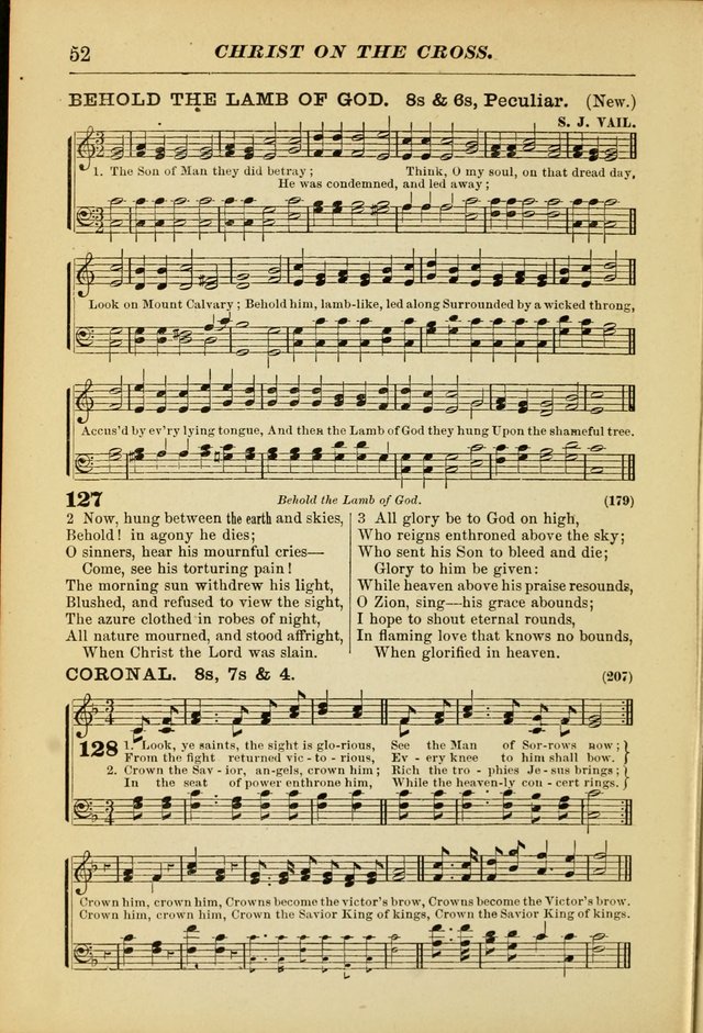 The Christian Hymnal: a choice collection of hymns and tunes for congregational and social worship page 52