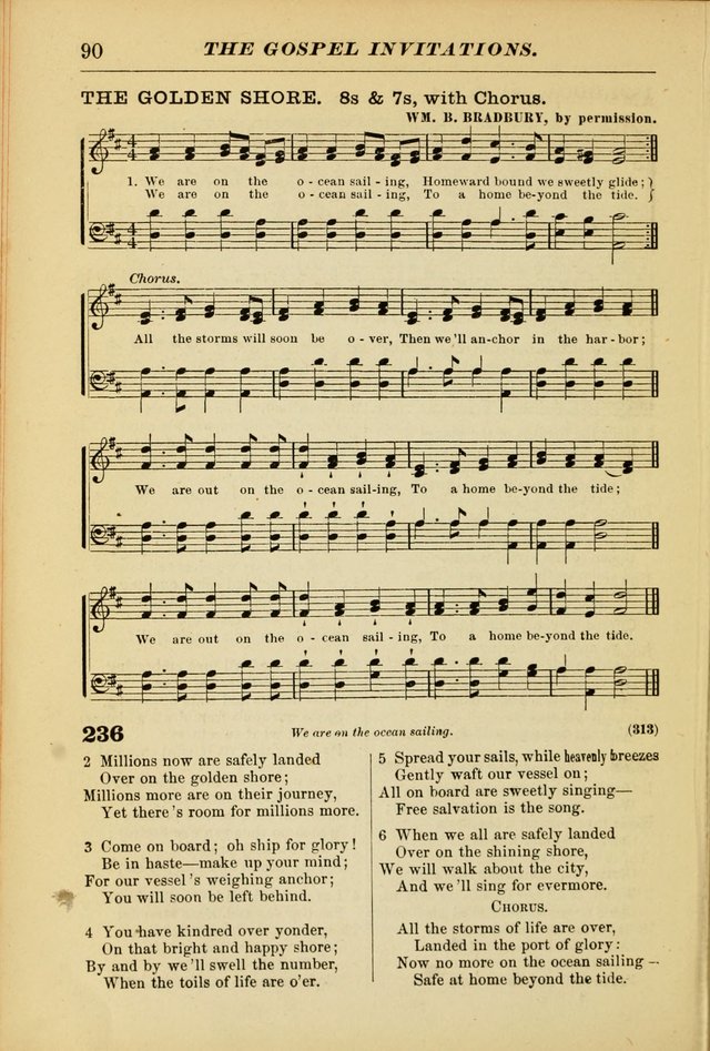 The Christian Hymnal: a choice collection of hymns and tunes for congregational and social worship page 90