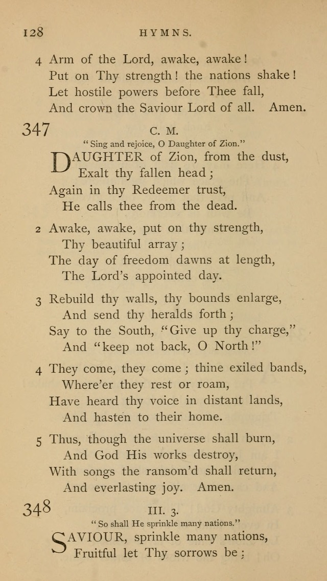 A Church hymnal: compiled from "Additional hymns," "Hymns ancient and modern," and "Hymns for church and home," as authorized by the House of Bishops page 135