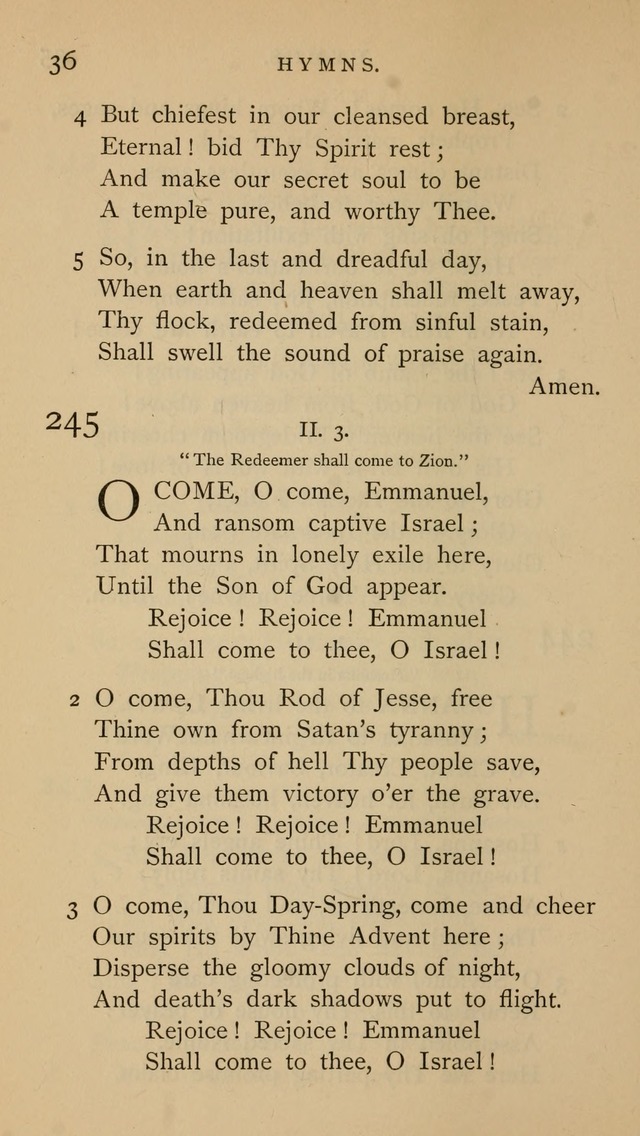 A Church hymnal: compiled from "Additional hymns," "Hymns ancient and modern," and "Hymns for church and home," as authorized by the House of Bishops page 43