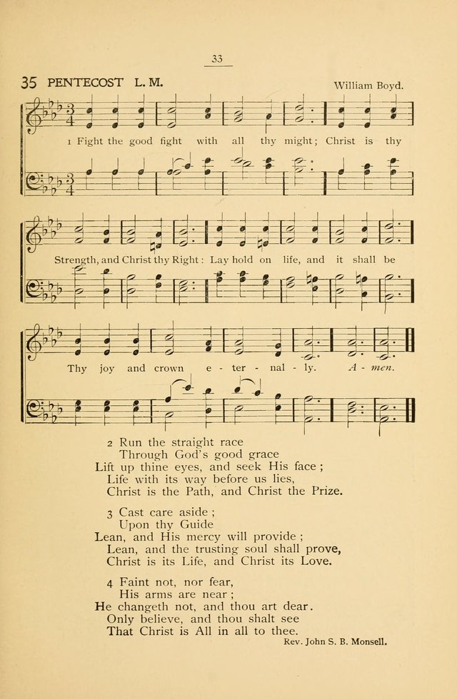 The Convention Hymnal: a compilation of familiar hymns for use at meetings where the larger collections are not available page 33