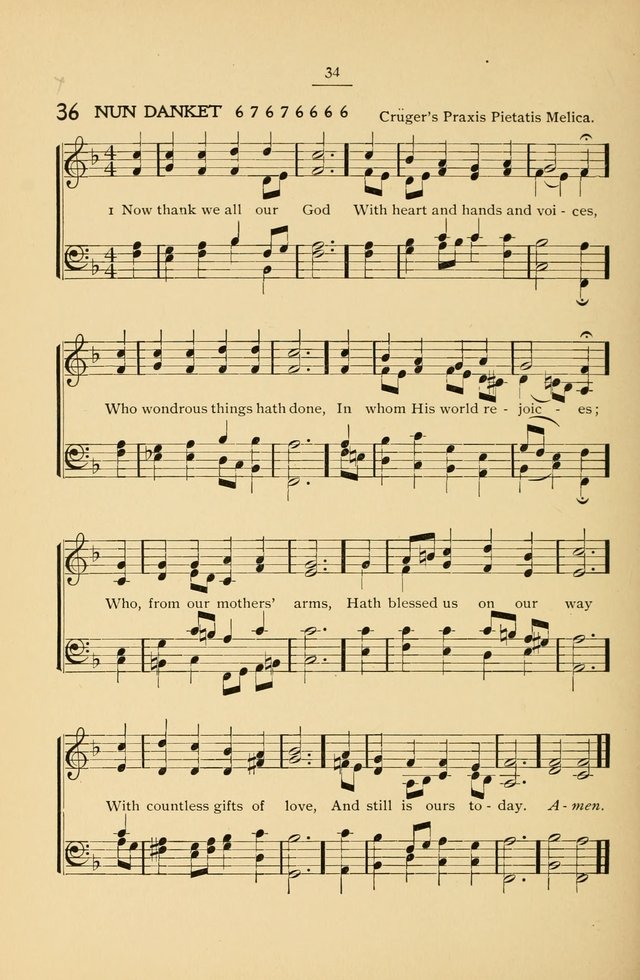 The Convention Hymnal: a compilation of familiar hymns for use at meetings where the larger collections are not available page 34