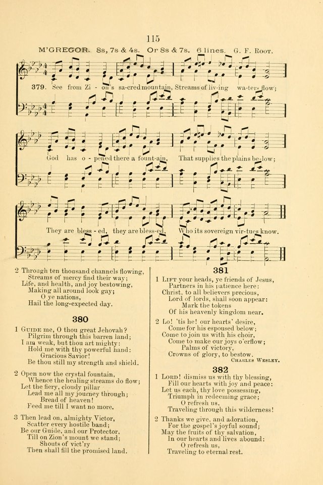 The Christian Hymnal: for the church, home and bible schools page 122