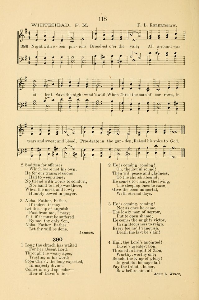 The Christian Hymnal: for the church, home and bible schools page 125