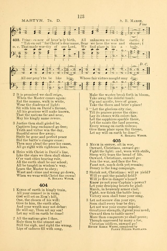 The Christian Hymnal: for the church, home and bible schools page 130