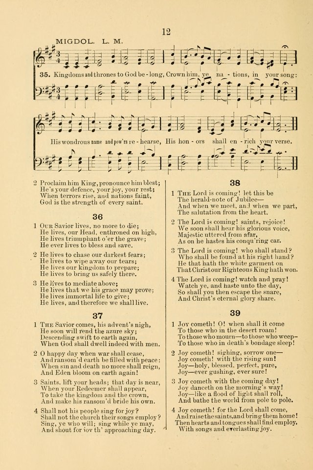 The Christian Hymnal: for the church, home and bible schools page 19