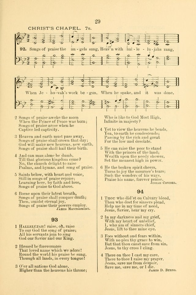The Christian Hymnal: for the church, home and bible schools page 36