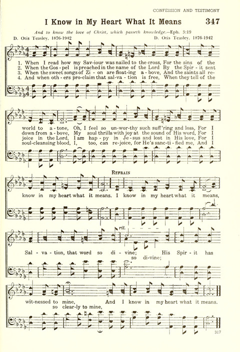 Christian Hymnal (Rev. ed.) page 309