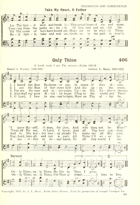 Christian Hymnal (Rev. ed.) page 361