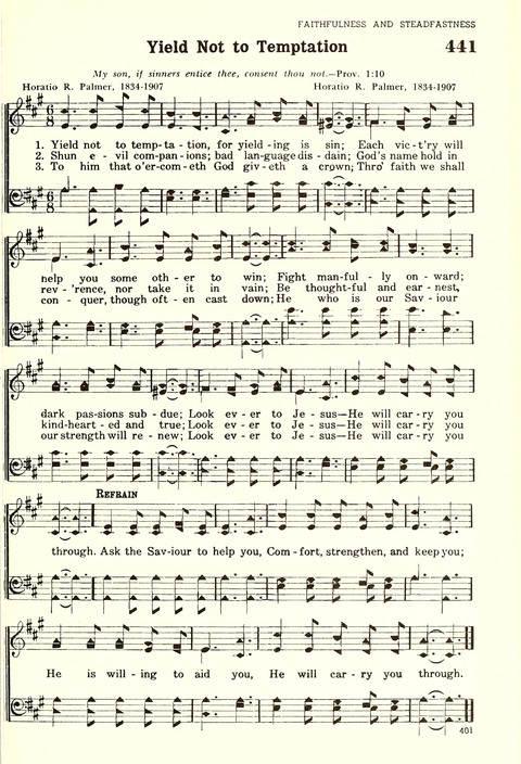 Christian Hymnal (Rev. ed.) page 393