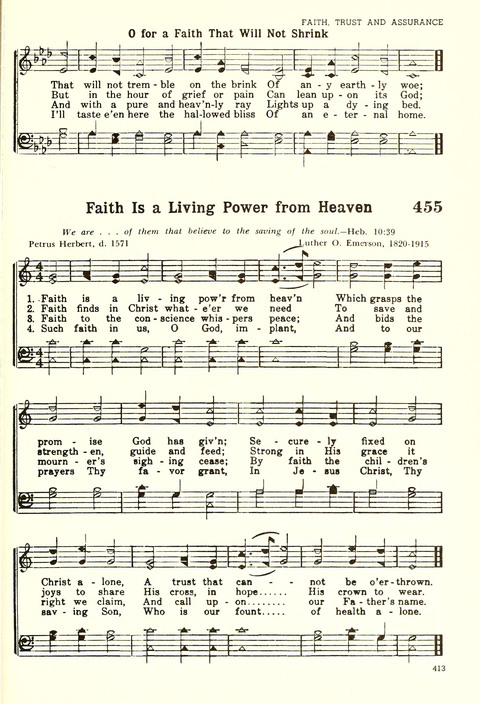 Christian Hymnal (Rev. ed.) page 405