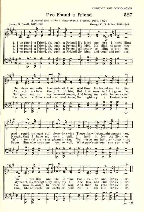 Christian Hymnal (Rev. ed.) page 473