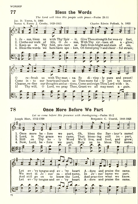 Christian Hymnal (Rev. ed.) page 64