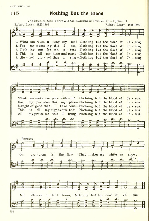 Christian Hymnal (Rev. ed.) page 96