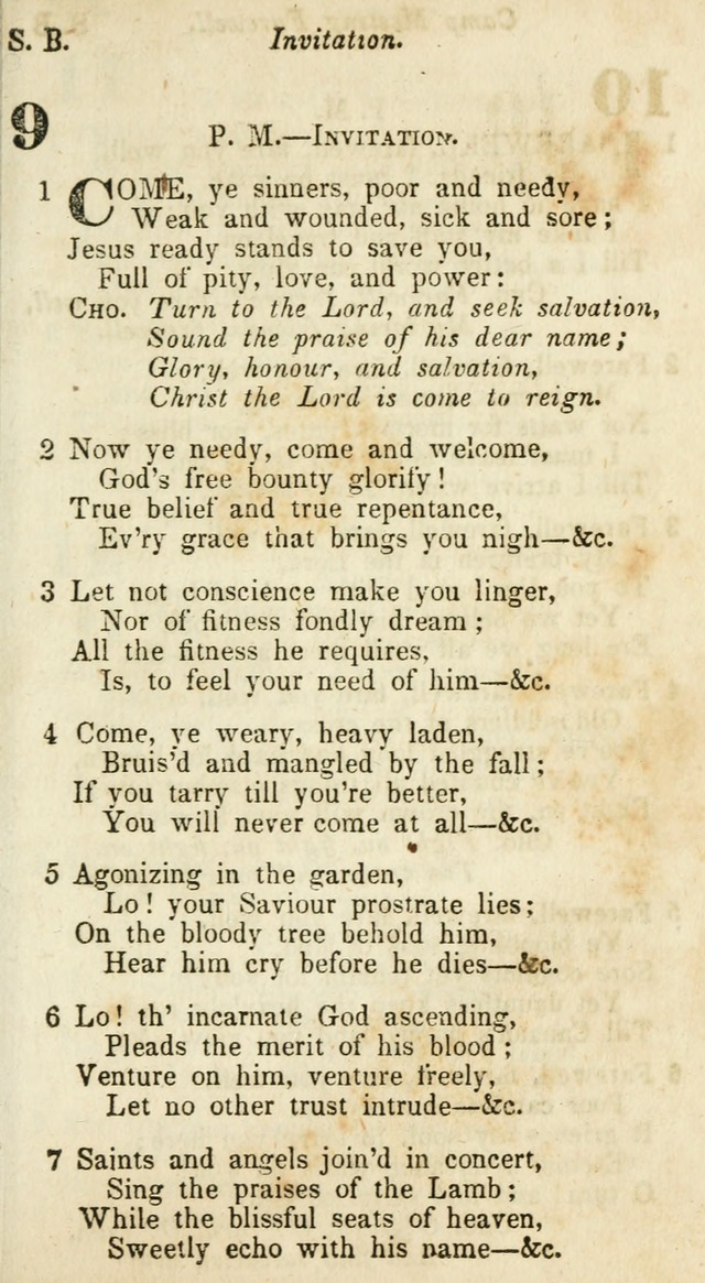 A Collection of Hymns: for camp meetings, revivals, &c., for the use of the Primitive Methodists page 15