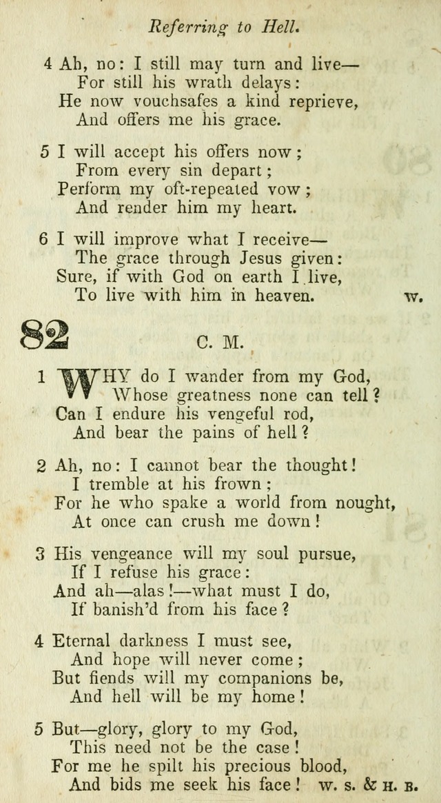 A Collection of Hymns: for camp meetings, revivals, &c., for the use of the Primitive Methodists page 184