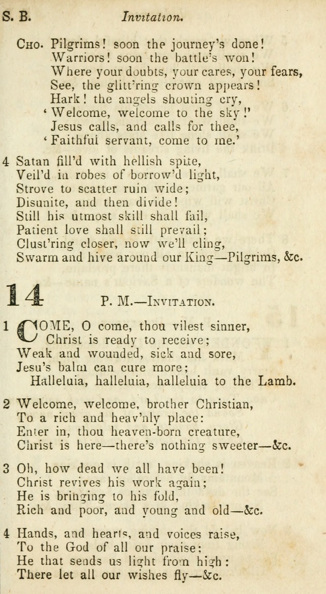 A Collection of Hymns: for camp meetings, revivals, &c., for the use of the Primitive Methodists page 19