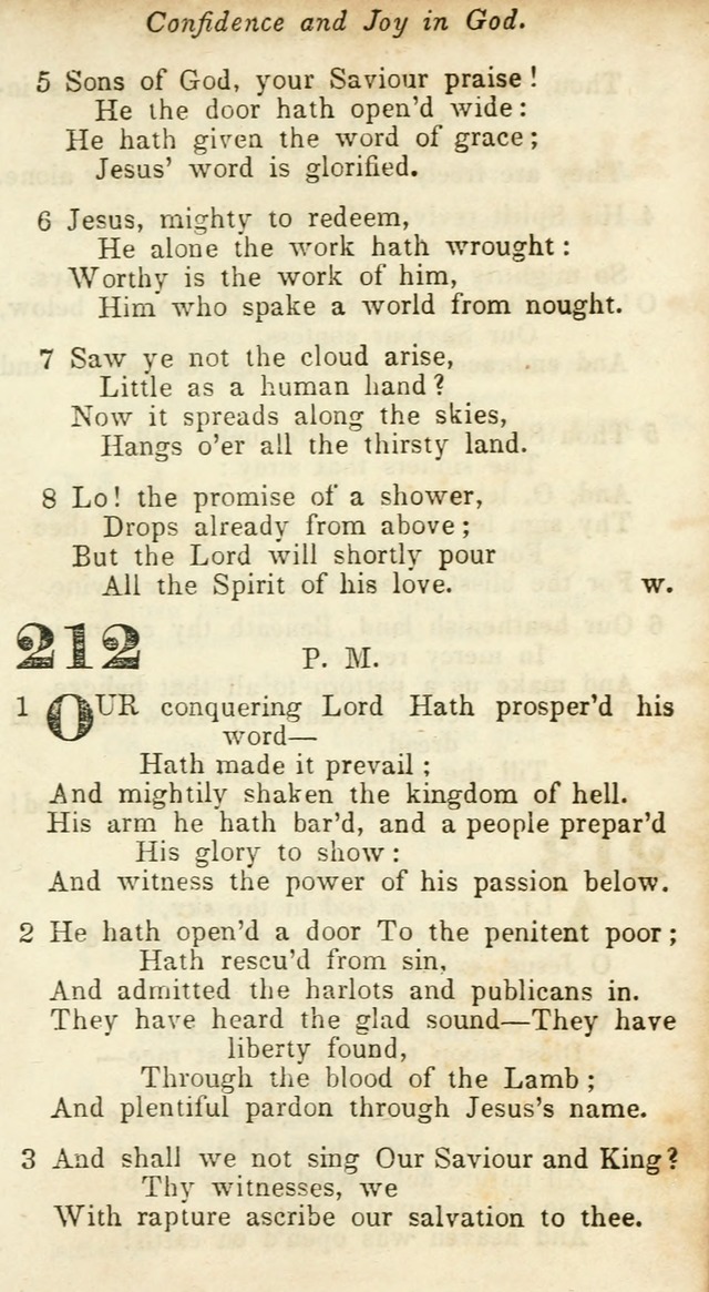 A Collection of Hymns: for camp meetings, revivals, &c., for the use of the Primitive Methodists page 265