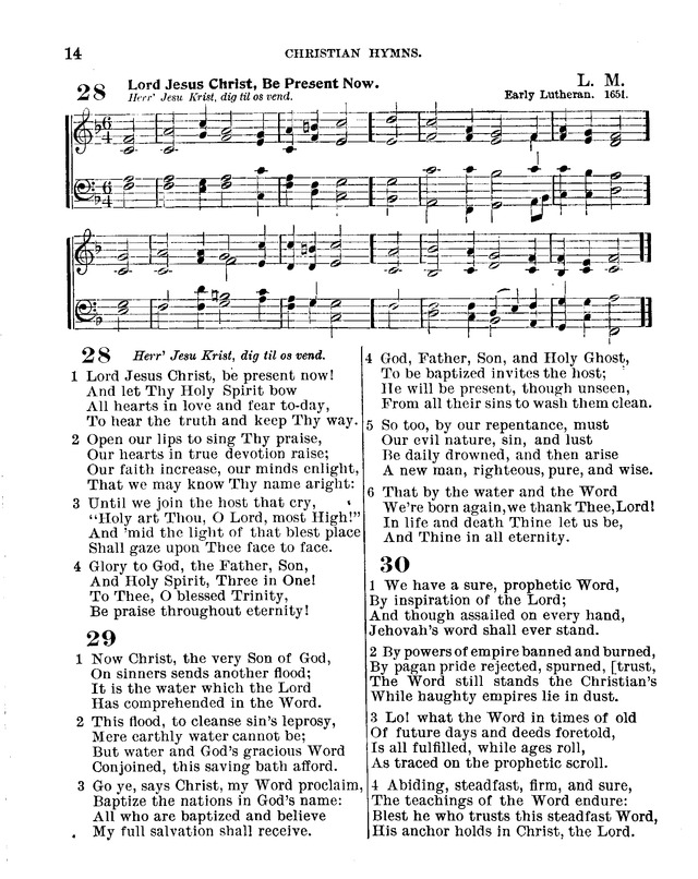 Christian Hymns: for church, school and home, with music page 12