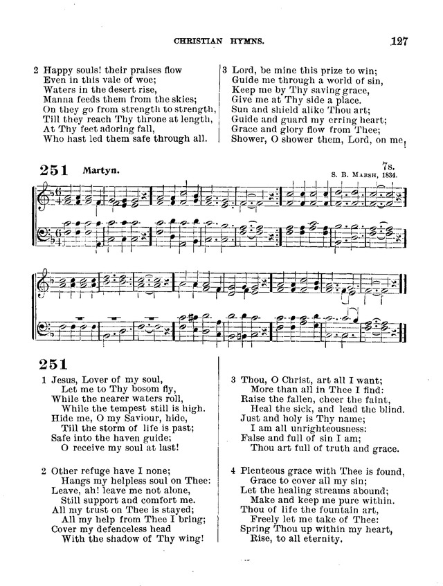 Christian Hymns: for church, school and home, with music page 125