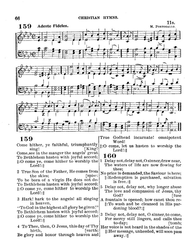 Christian Hymns: for church, school and home, with music page 64