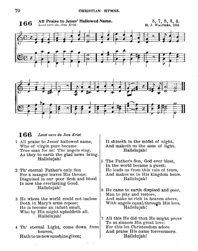 Christian Hymns: for church, school and home, with music page 68