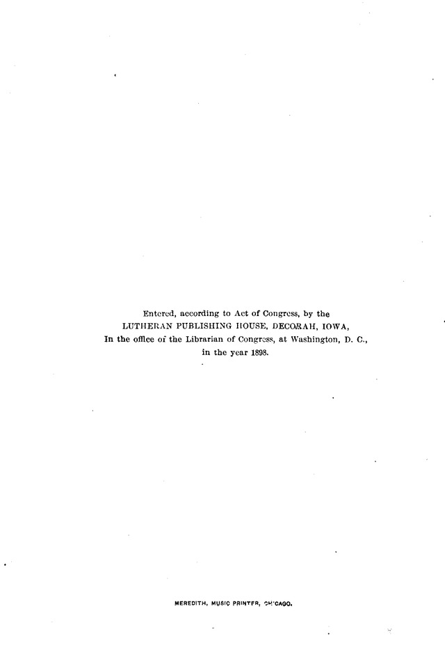 Christian Hymns: for church, school and home, with music page ii