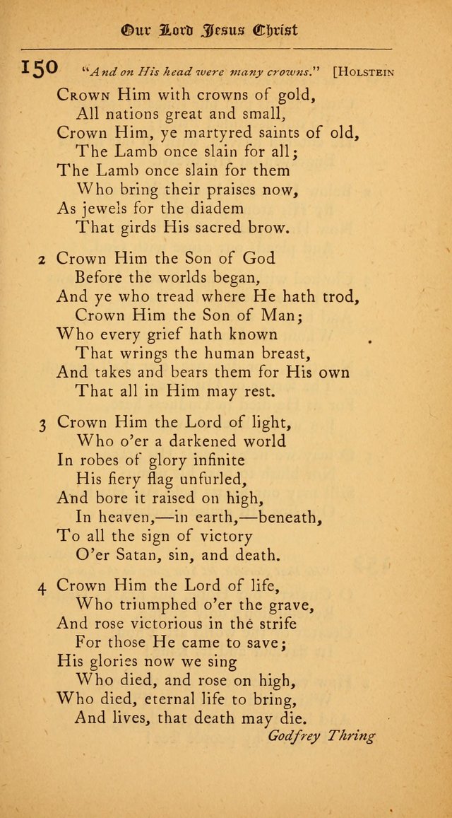 The College Hymnal: for divine service at Yale College in the Battell Chapel page 109