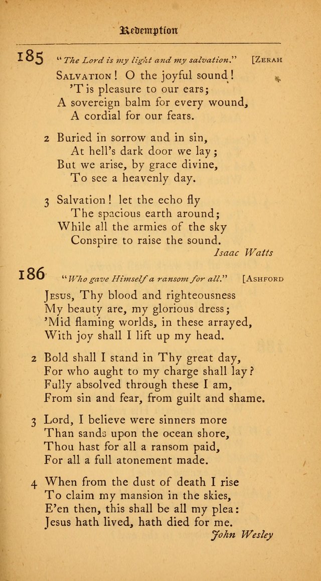 The College Hymnal: for divine service at Yale College in the Battell Chapel page 135