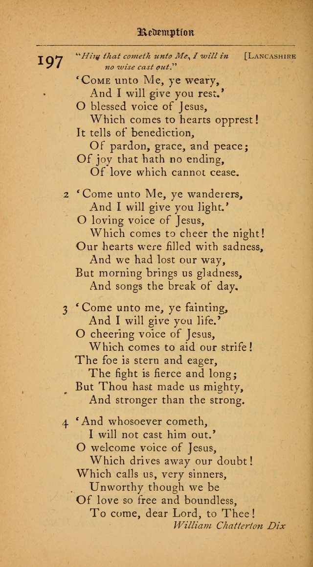 The College Hymnal: for divine service at Yale College in the Battell Chapel page 142