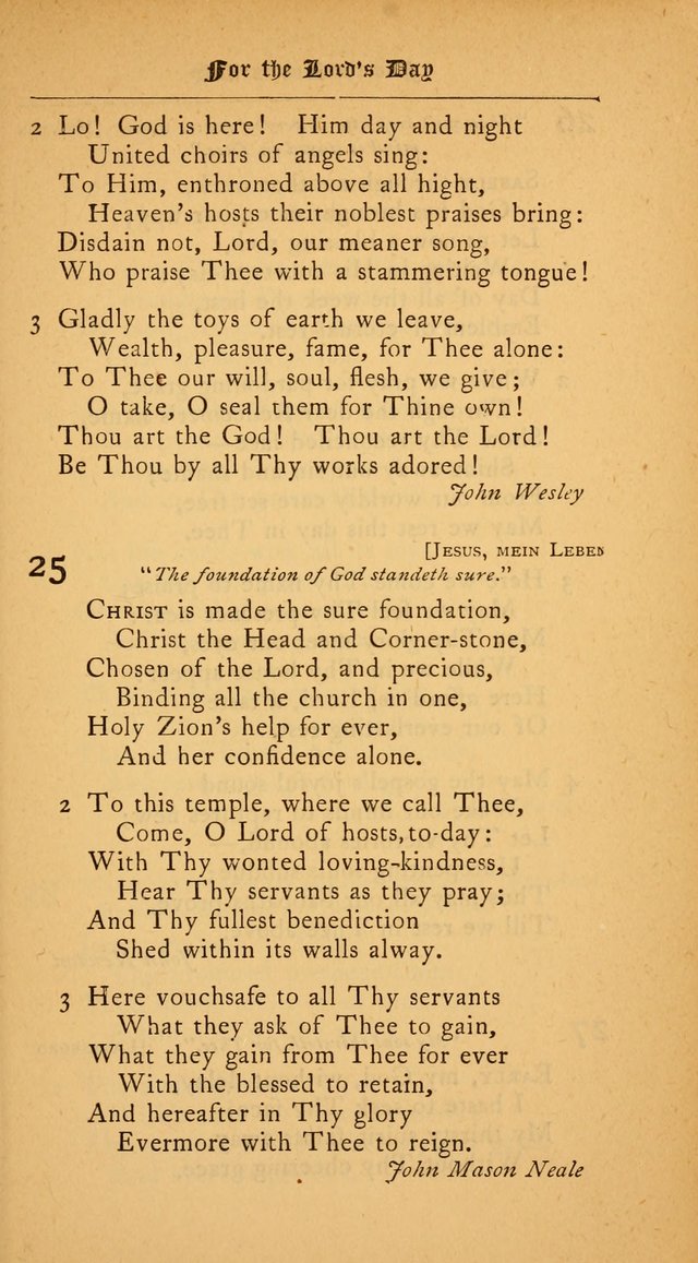 The College Hymnal: for divine service at Yale College in the Battell Chapel page 17
