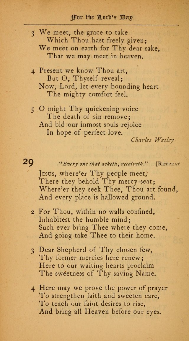 The College Hymnal: for divine service at Yale College in the Battell Chapel page 20