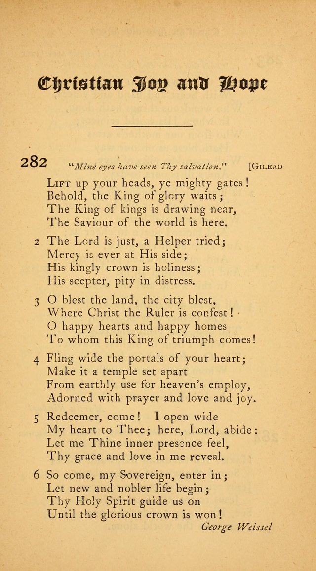 The College Hymnal: for divine service at Yale College in the Battell Chapel page 203