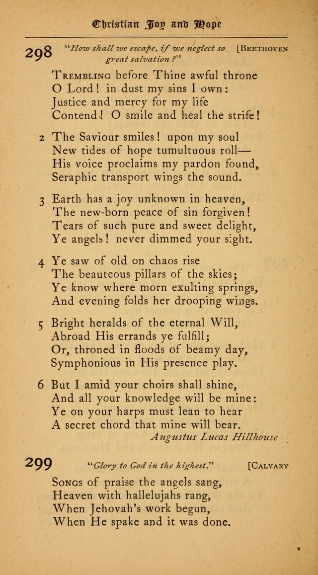 The College Hymnal: for divine service at Yale College in the Battell Chapel page 214