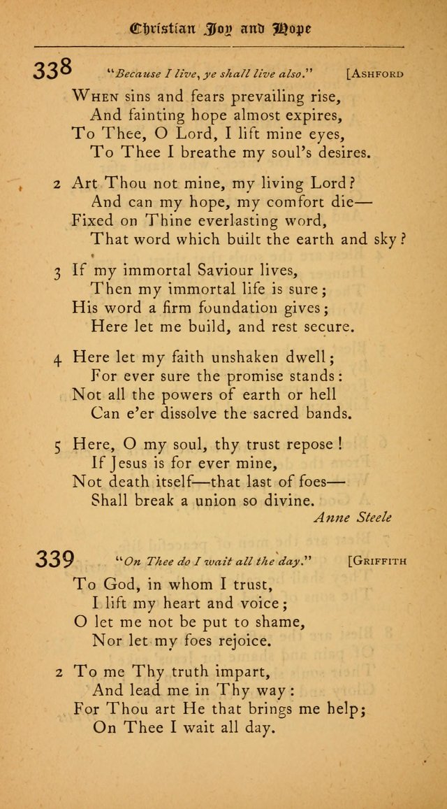 The College Hymnal: for divine service at Yale College in the Battell Chapel page 244