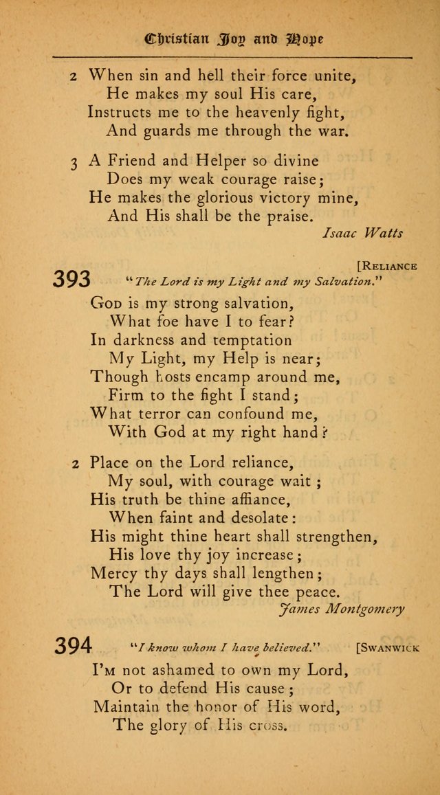 The College Hymnal: for divine service at Yale College in the Battell Chapel page 282