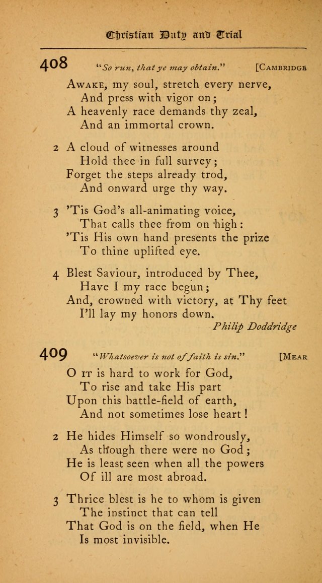 The College Hymnal: for divine service at Yale College in the Battell Chapel page 292