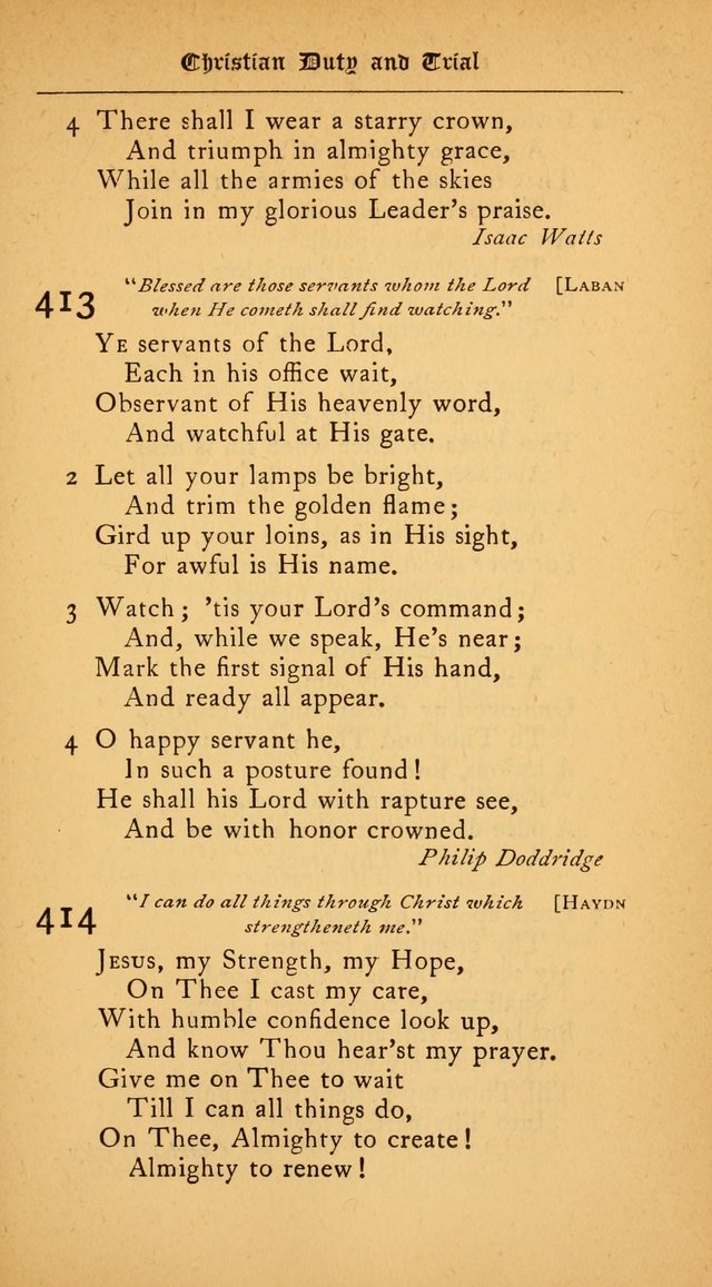 The College Hymnal: for divine service at Yale College in the Battell Chapel page 295