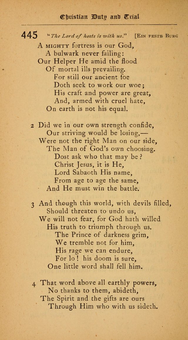 The College Hymnal: for divine service at Yale College in the Battell Chapel page 318